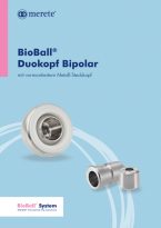 Flyer BioBall® Duokopf – Hüftchirurgie Merete GmbH