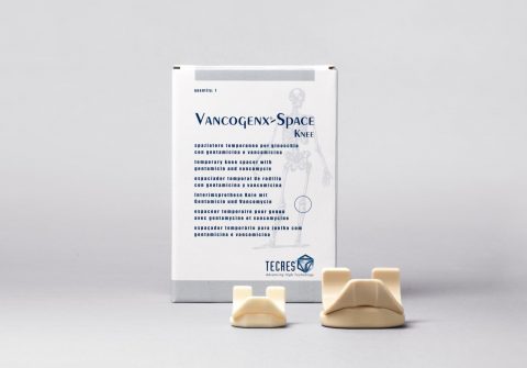 VancoGenx® SPACE Knee, Interim knee prostheses, different sizes